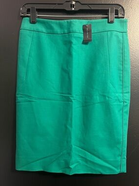 The Limited Emerald Green Pencil Skirt
